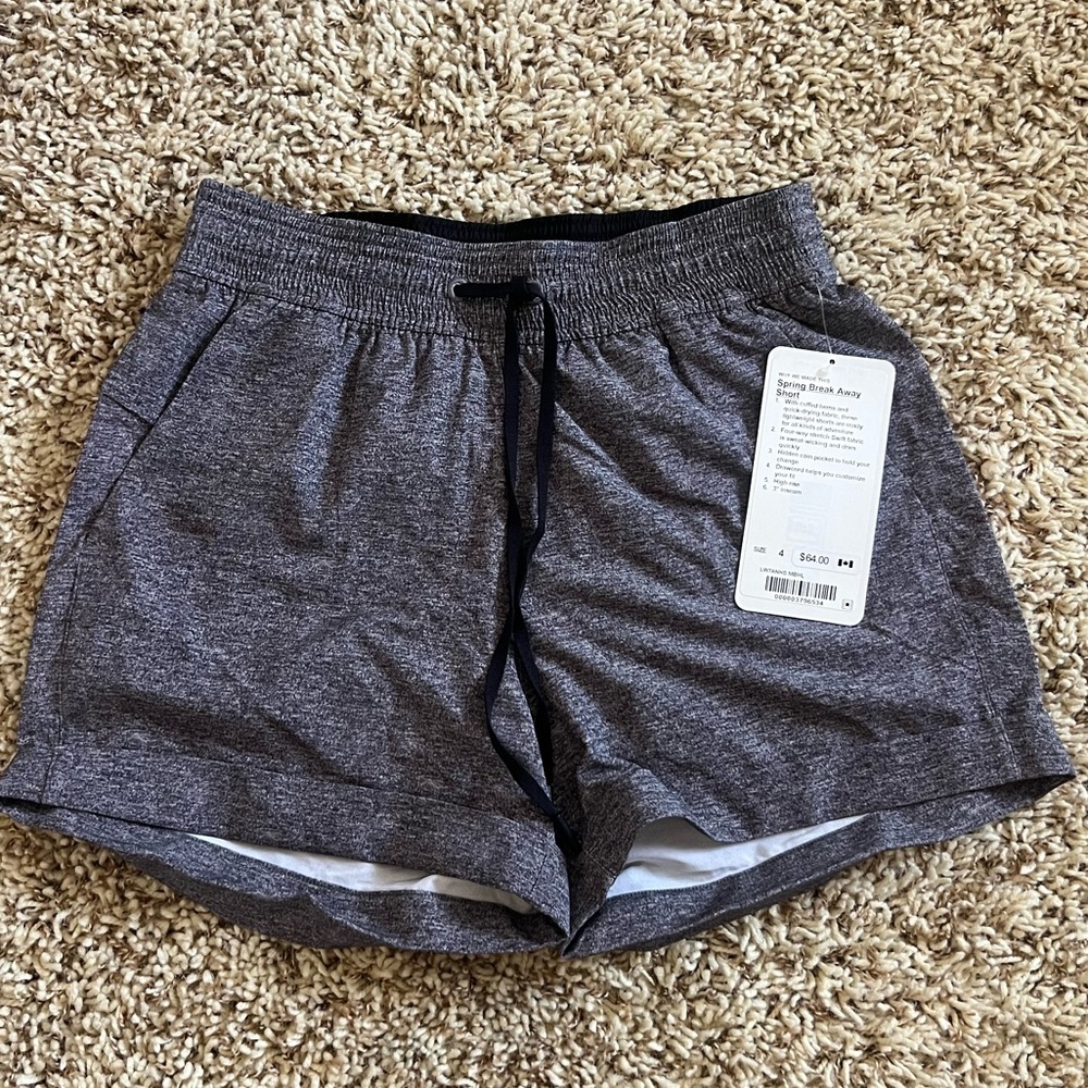 Lululemon Spring Break Away Shorts